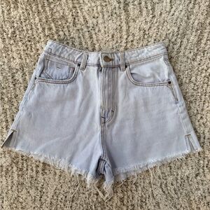 Zara Light Blue Jean Shorts
